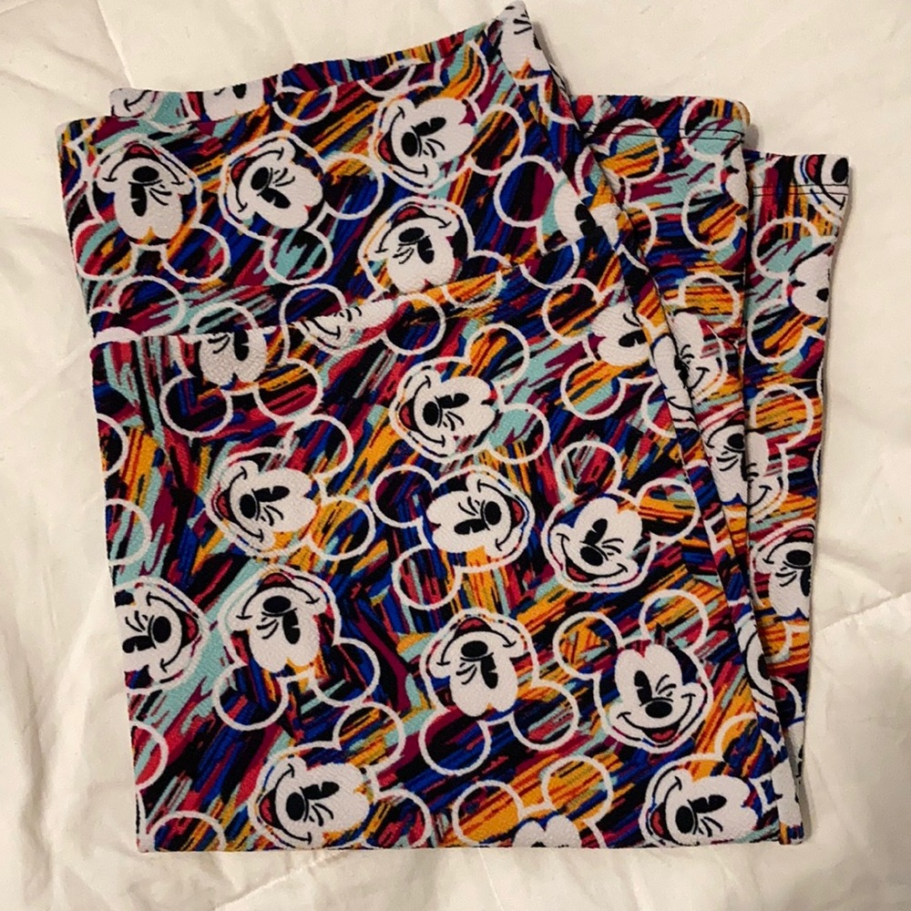 RARE! Mickey Lularoe Cassie Skirt!
